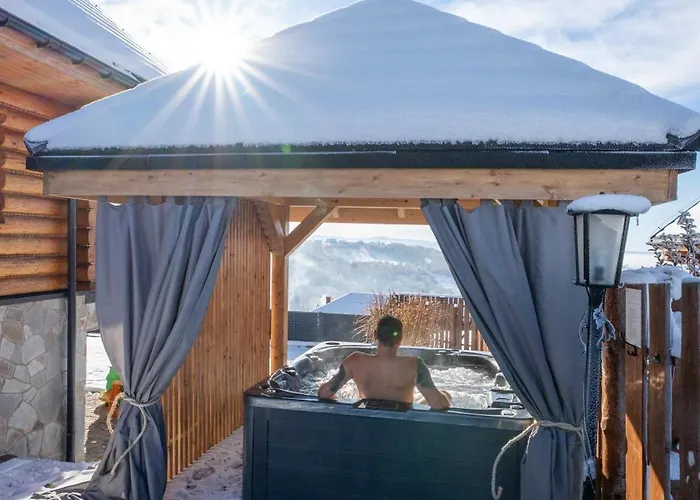 Dom wakacyjny Złoty Groń Log Houses&apartments