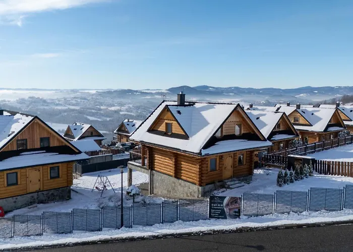 Dom wakacyjny Złoty Groń Log Houses&apartments Istebna